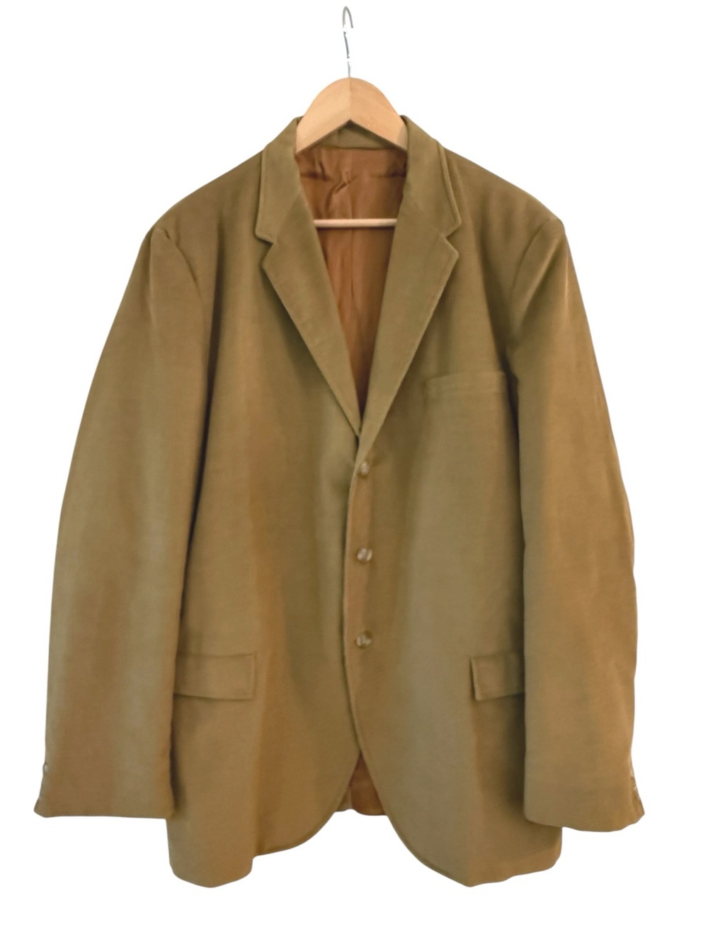 Corduroy Sport Coat Dinner Jacket Men’s Size 46 L Vintage Sears Machine Wash